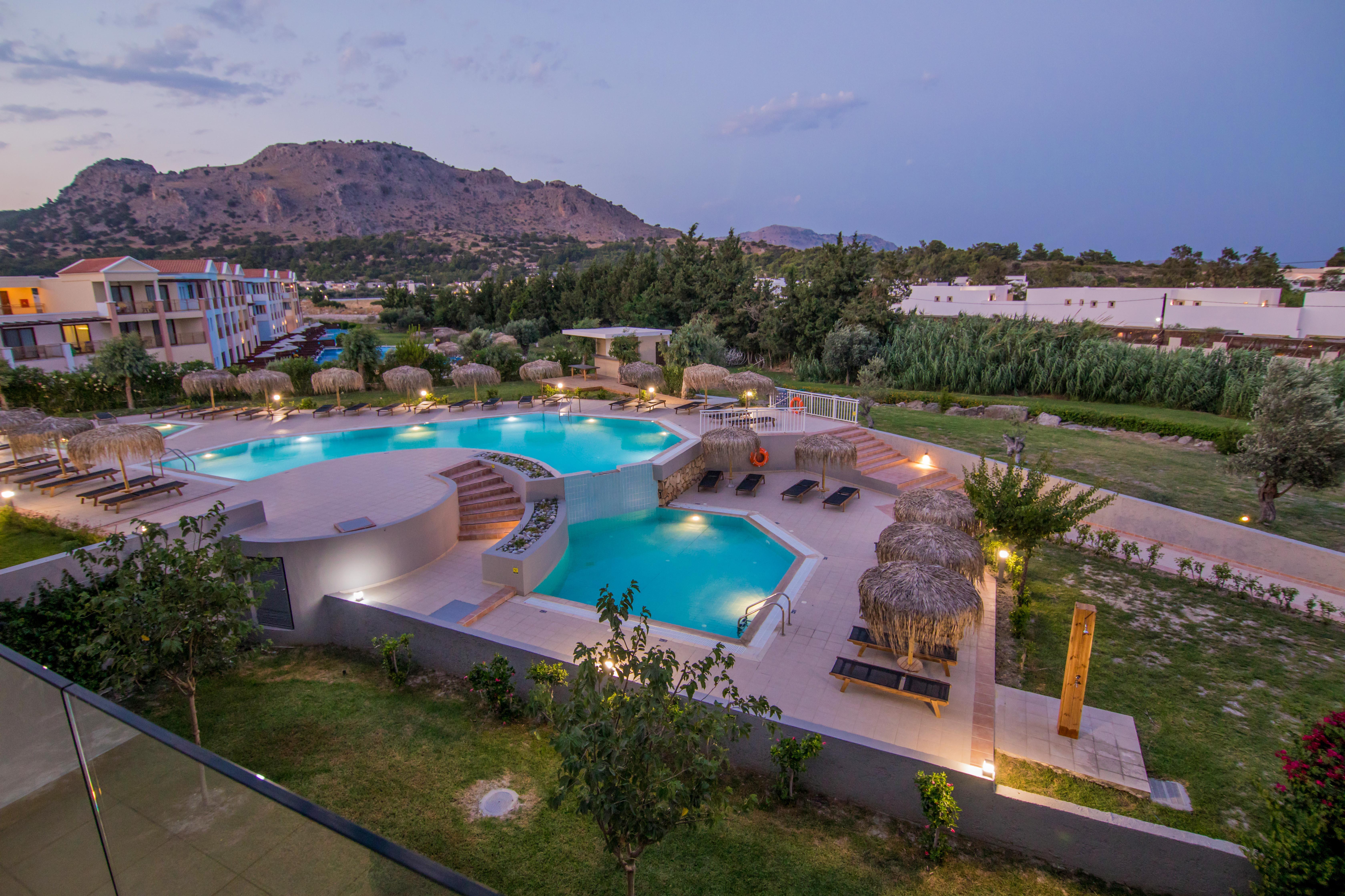 Lindos Breeze Beach Hotel Kiotari Ngoại thất bức ảnh