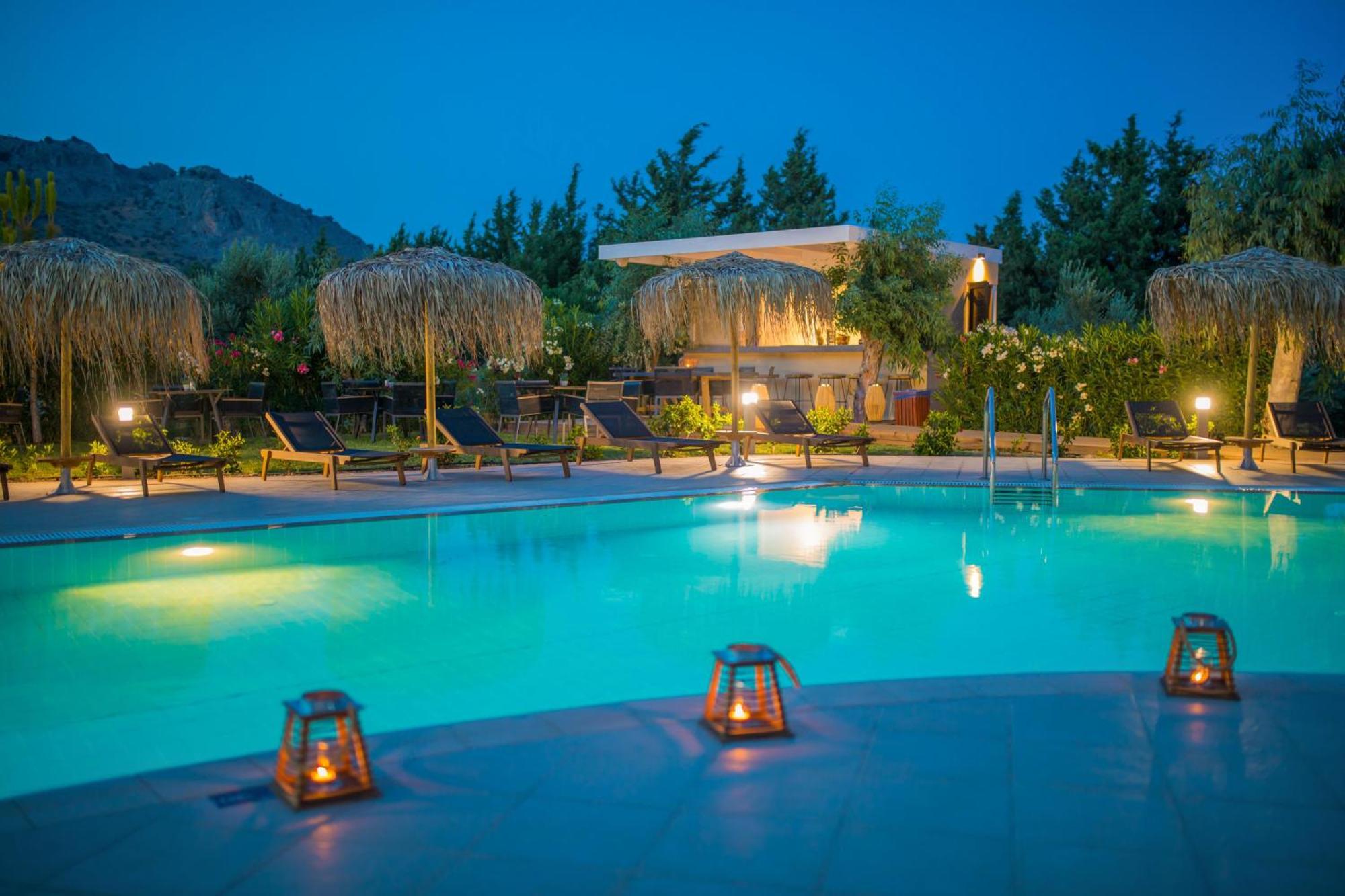 Lindos Breeze Beach Hotel Kiotari Ngoại thất bức ảnh