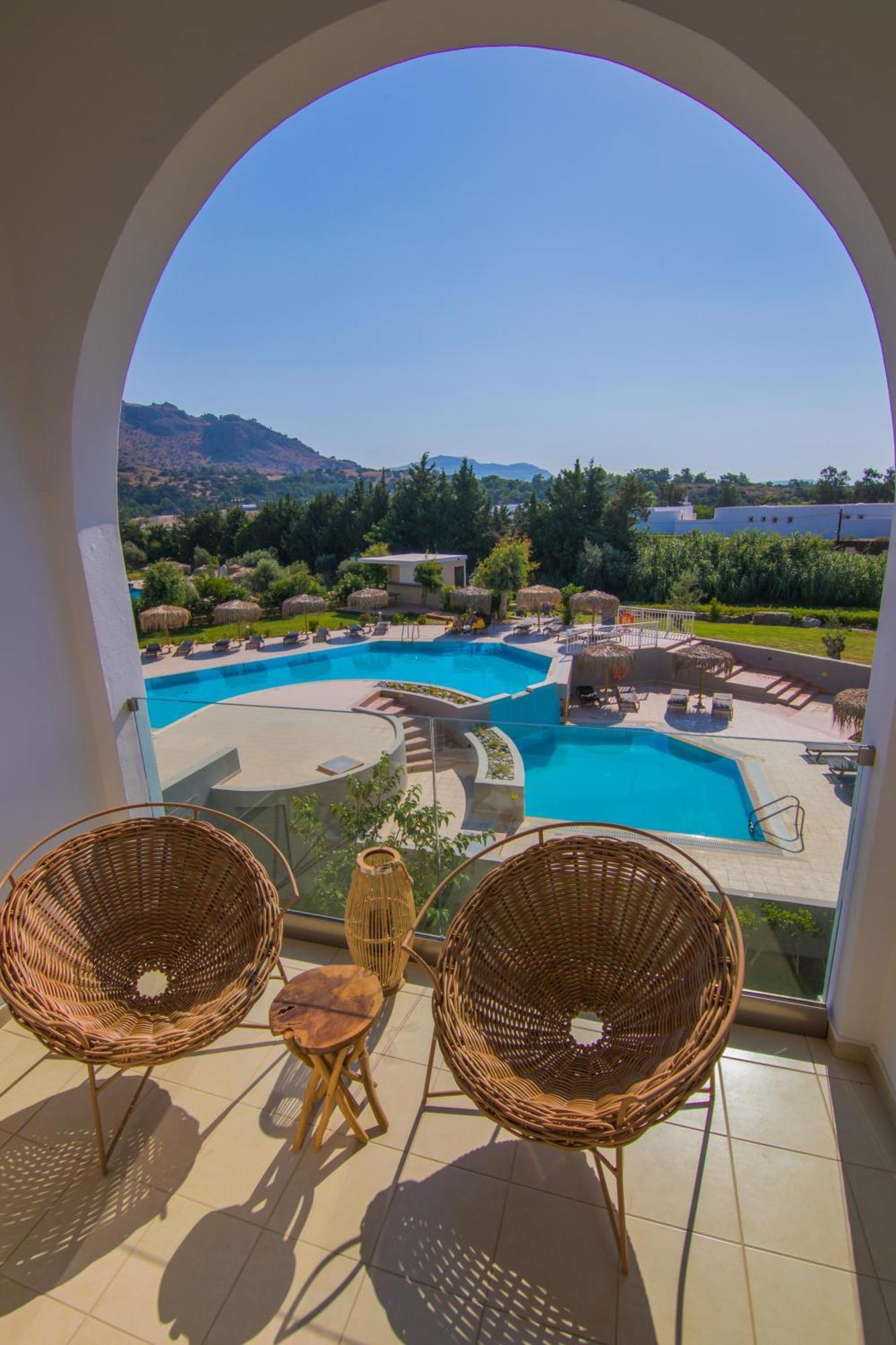 Lindos Breeze Beach Hotel Kiotari Ngoại thất bức ảnh