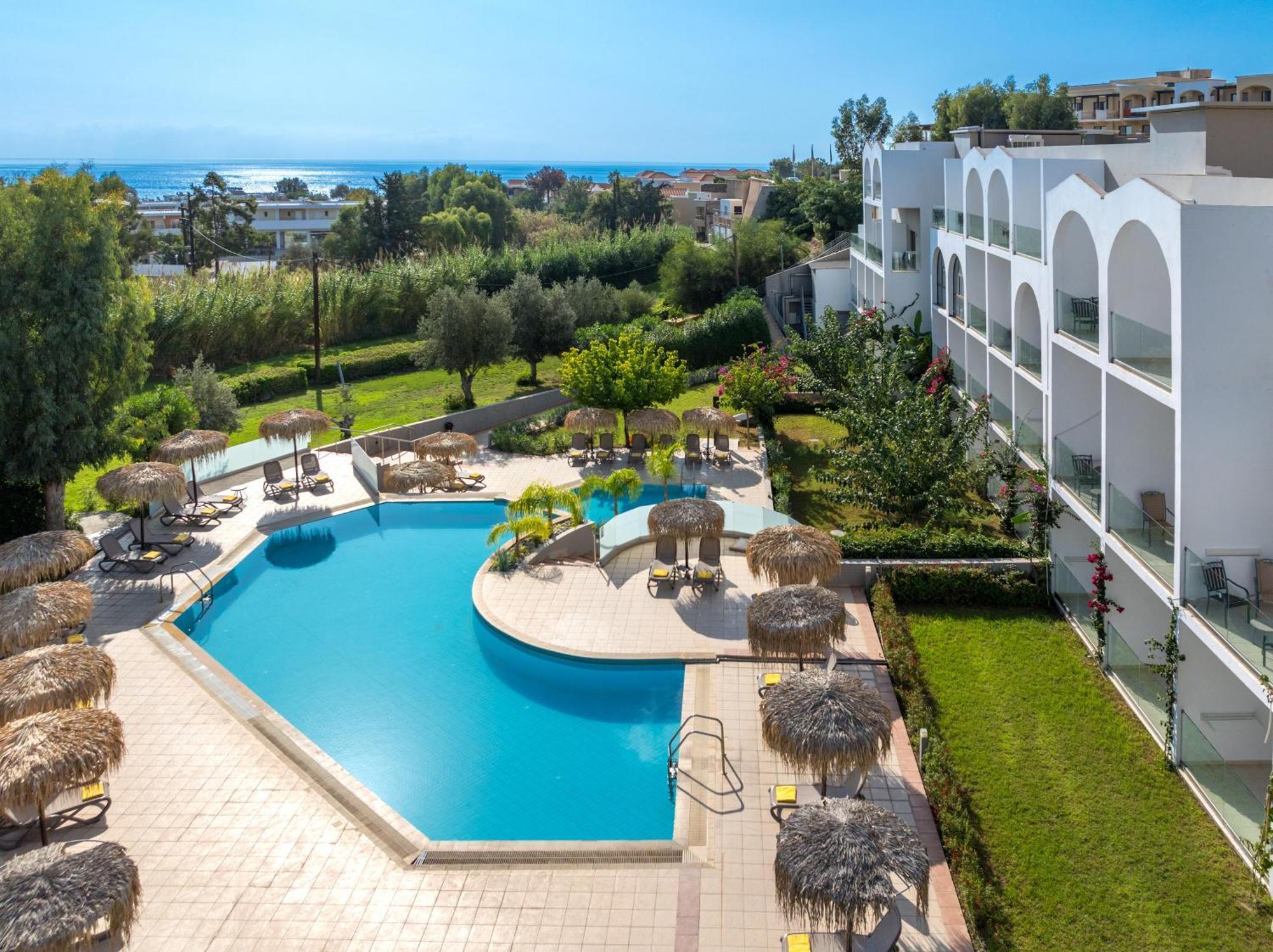 Lindos Breeze Beach Hotel Kiotari Ngoại thất bức ảnh